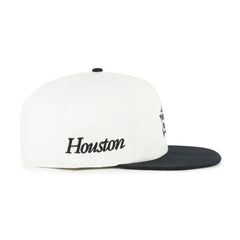 White/Black Houston Astros '47 Foundation Captain Snapback Hat
