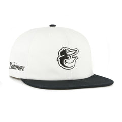 White/Black Baltimore Orioles '47 Foundation Captain Snapback Hat