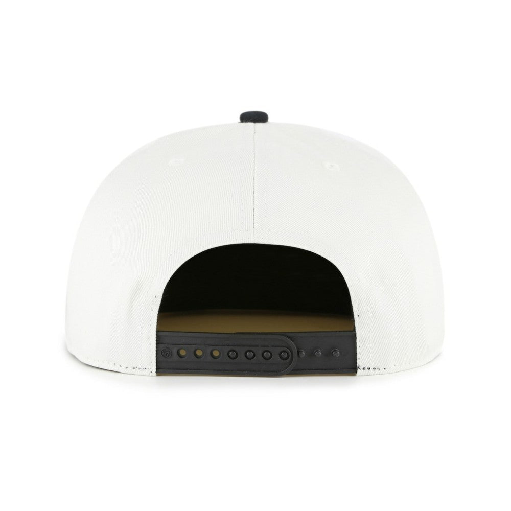 White/Black Philadelphia Phillies '47 Foundation Captain Snapback Hat