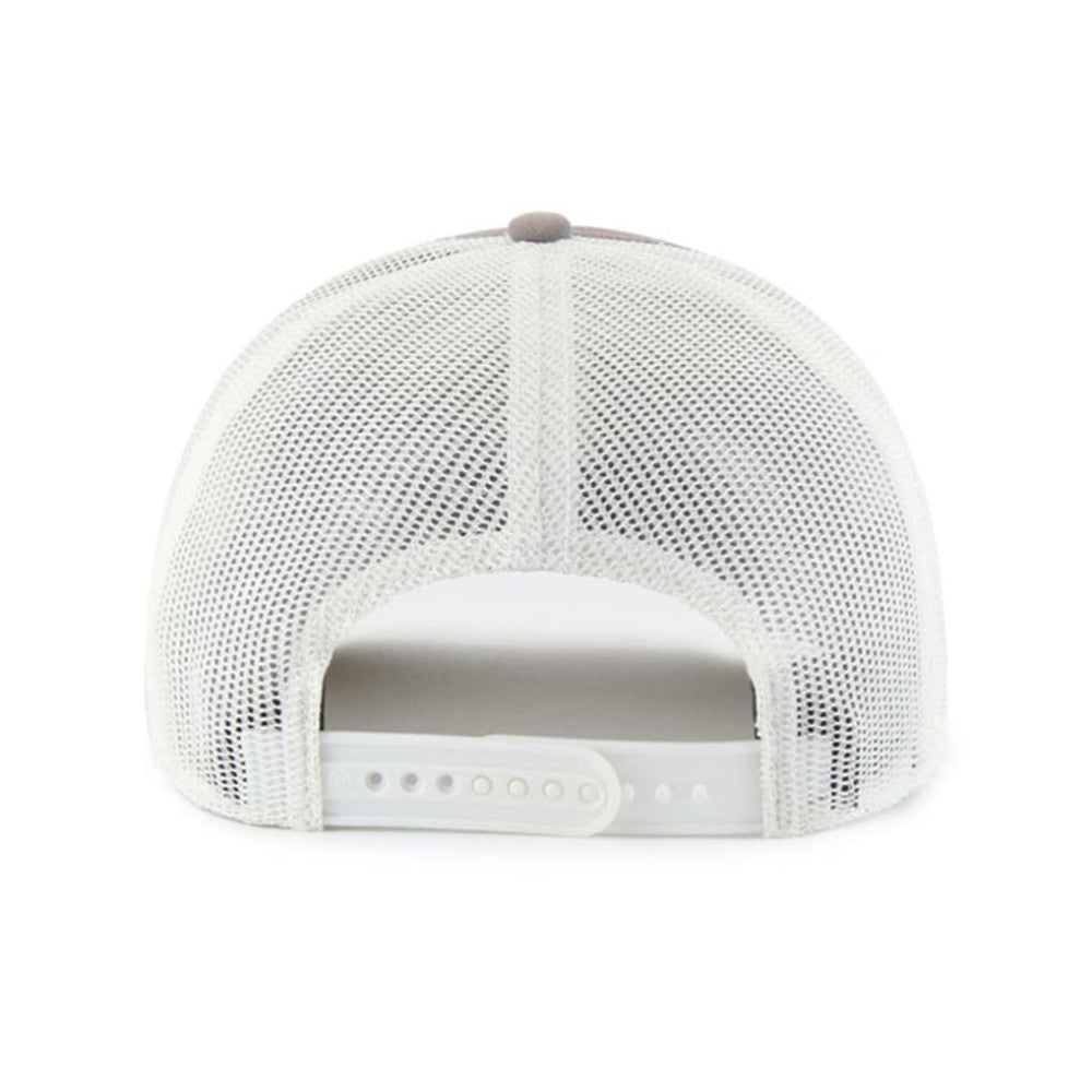 Gray/White Minnesota Twins '47 Tide Sweep Rope Trucker Adjustable Hat