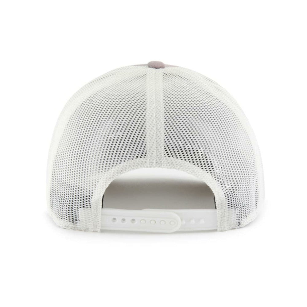 Gray/White Boston Red Sox '47 Tide Sweep Rope Trucker Adjustable Hat