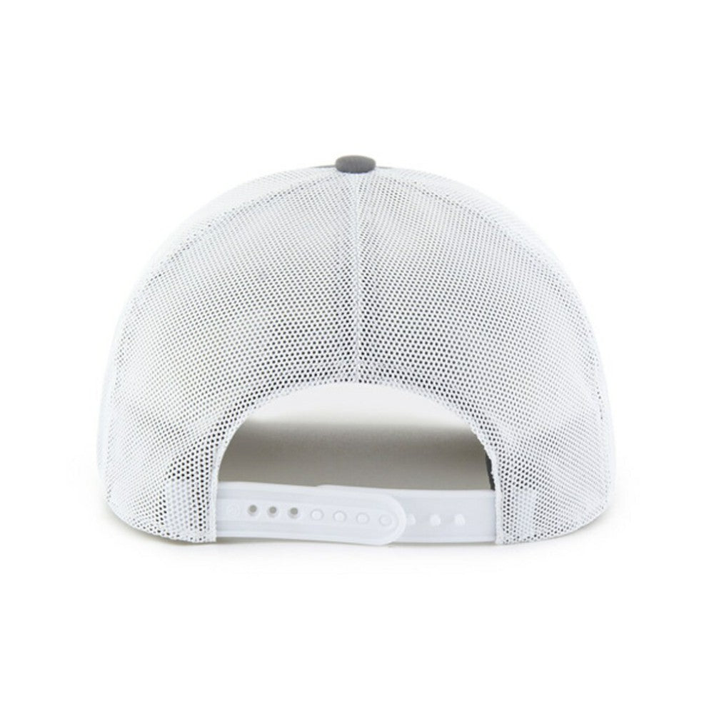 Gray/White Texas Rangers '47 Tide Sweep Rope Trucker Adjustable Hat