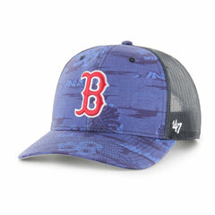 Blue '47 Boston Red Sox Fiji Trucker Adjustable Hat