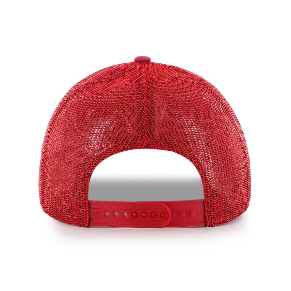 Red '47 St. Louis Cardinals Fiji Trucker Adjustable Hat