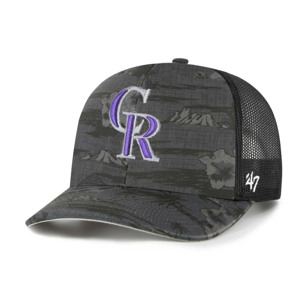 Black '47 Colorado Rockies Fiji Trucker Adjustable Hat