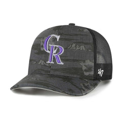 Black '47 Colorado Rockies Fiji Trucker Adjustable Hat