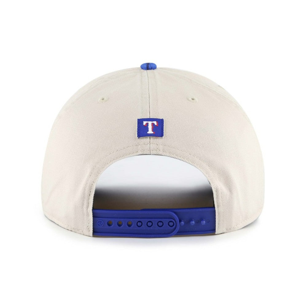 Cream/Navy Texas Rangers '47 Fiji Rope Hitch Adjustable Hat