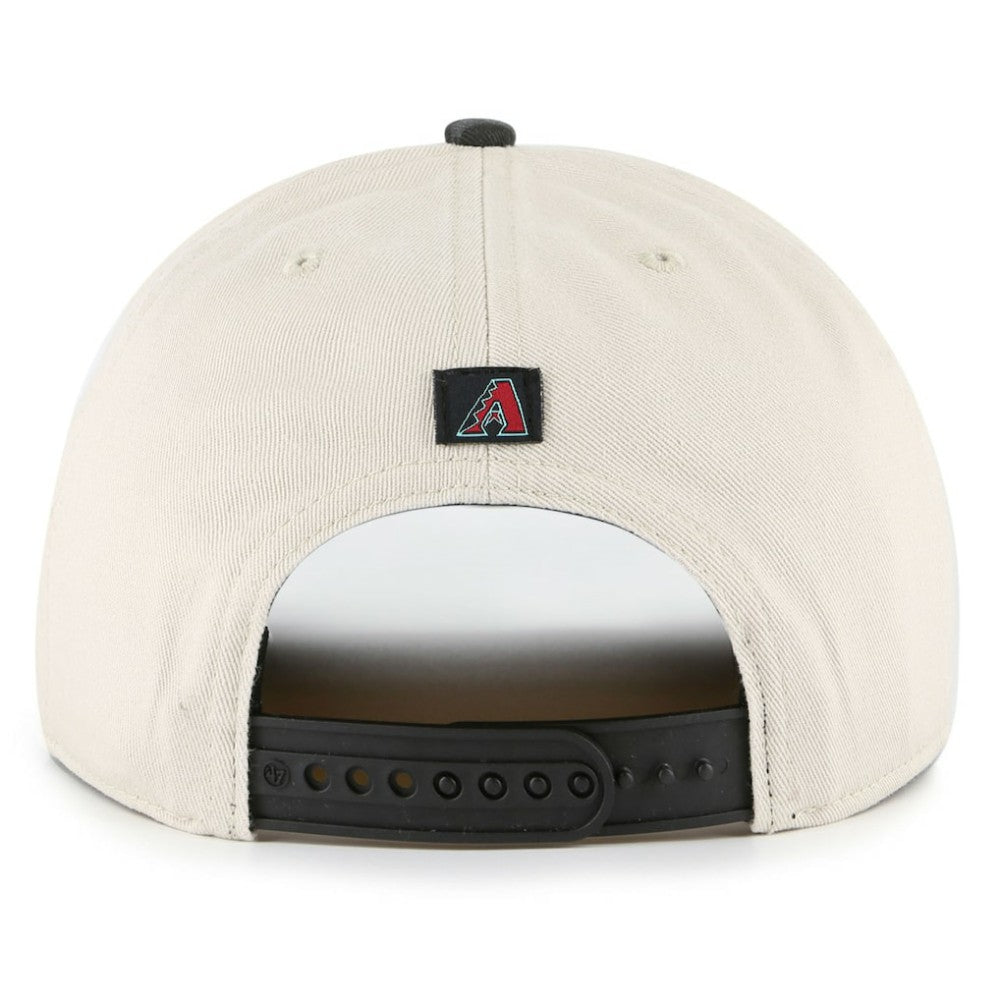 Cream/Black Arizona Diamondbacks '47 Fiji Rope Hitch Adjustable Hat