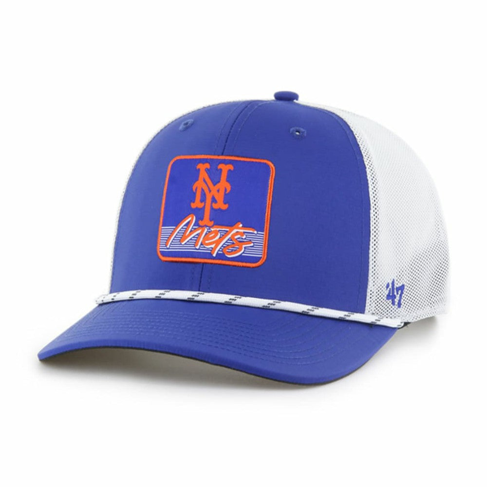 Royal/White New York Mets '47 Scratch Adjustable Trucker Hat