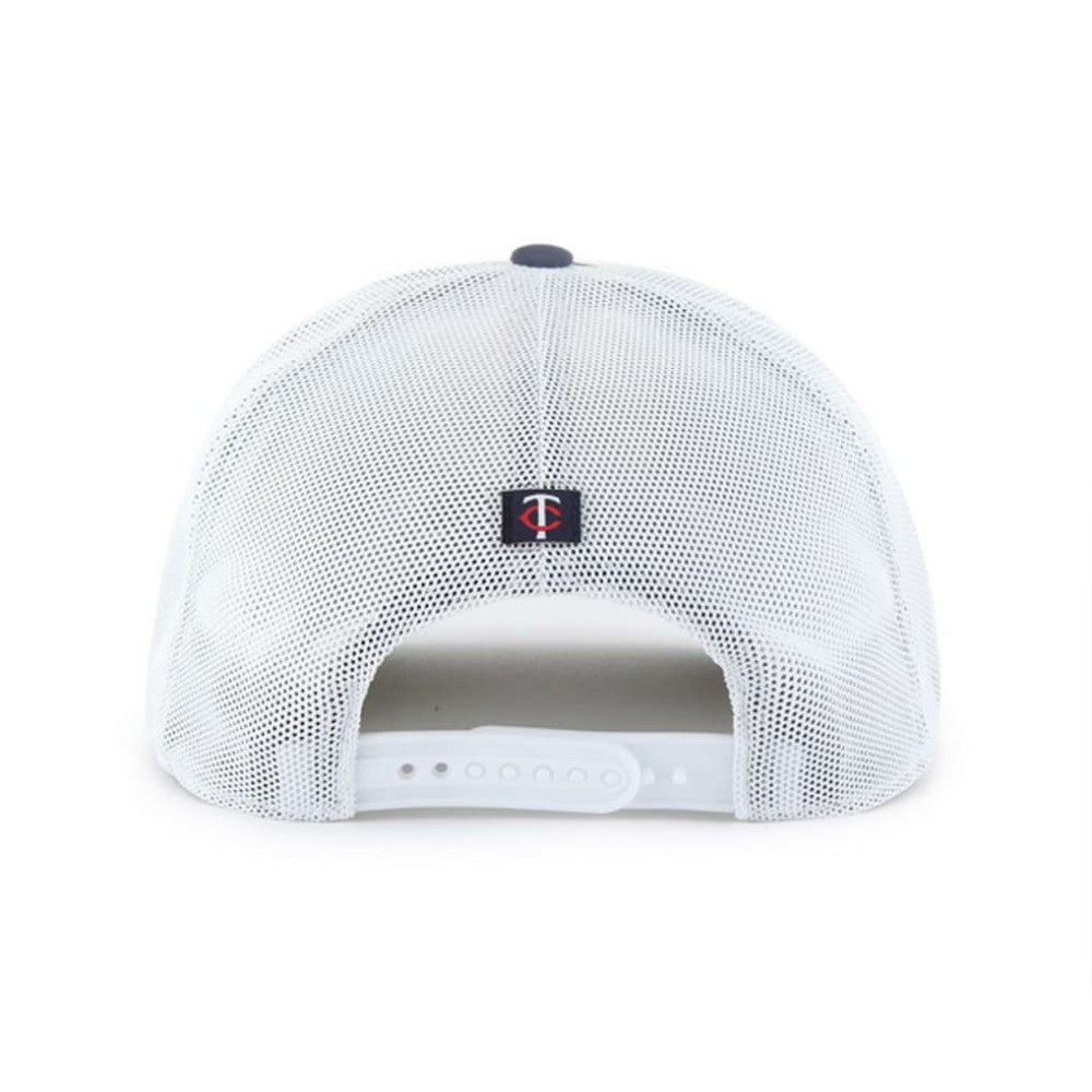 Navy/White Minnesota Twins '47 Scratch Adjustable Trucker Hat