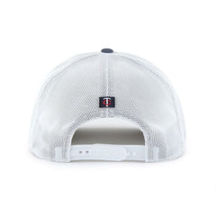 Navy/White Minnesota Twins '47 Scratch Adjustable Trucker Hat