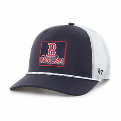 Navy/White Boston Red Sox '47 Scratch Adjustable Trucker Hat