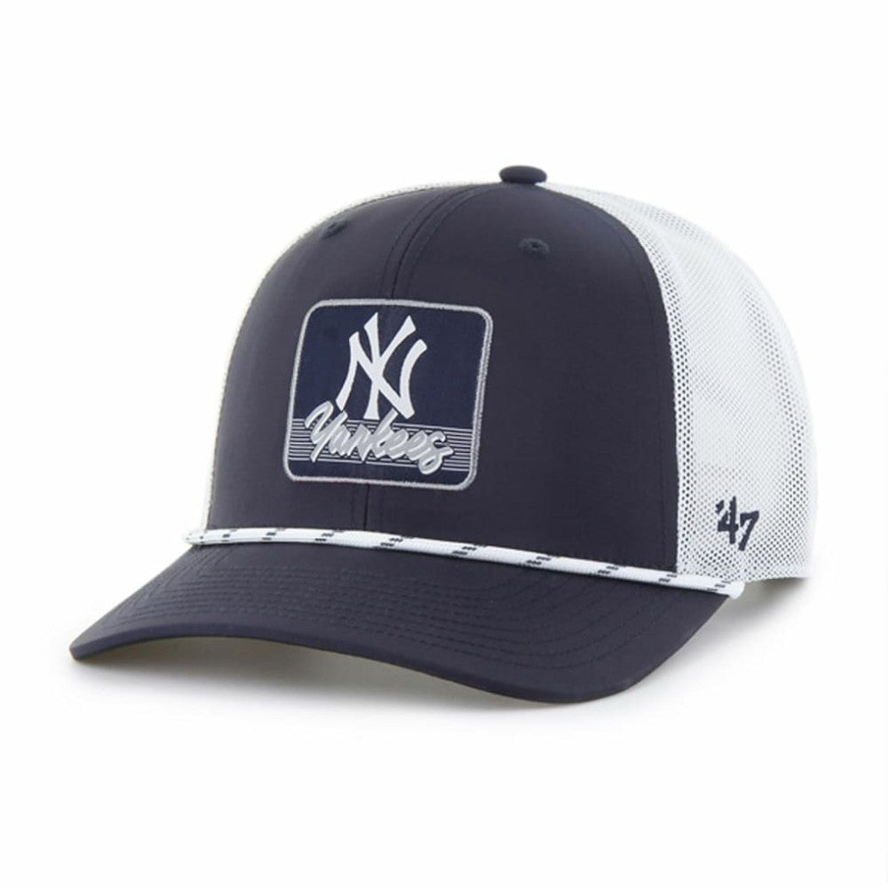 Navy/White New York Yankees '47 Scratch Adjustable Trucker Hat