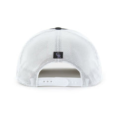Black/White Colorado Rockies '47 Scratch Adjustable Trucker Hat