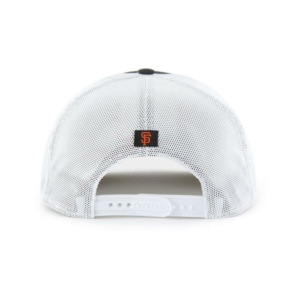 Black/White San Francisco Giants '47 Scratch Adjustable Trucker Hat
