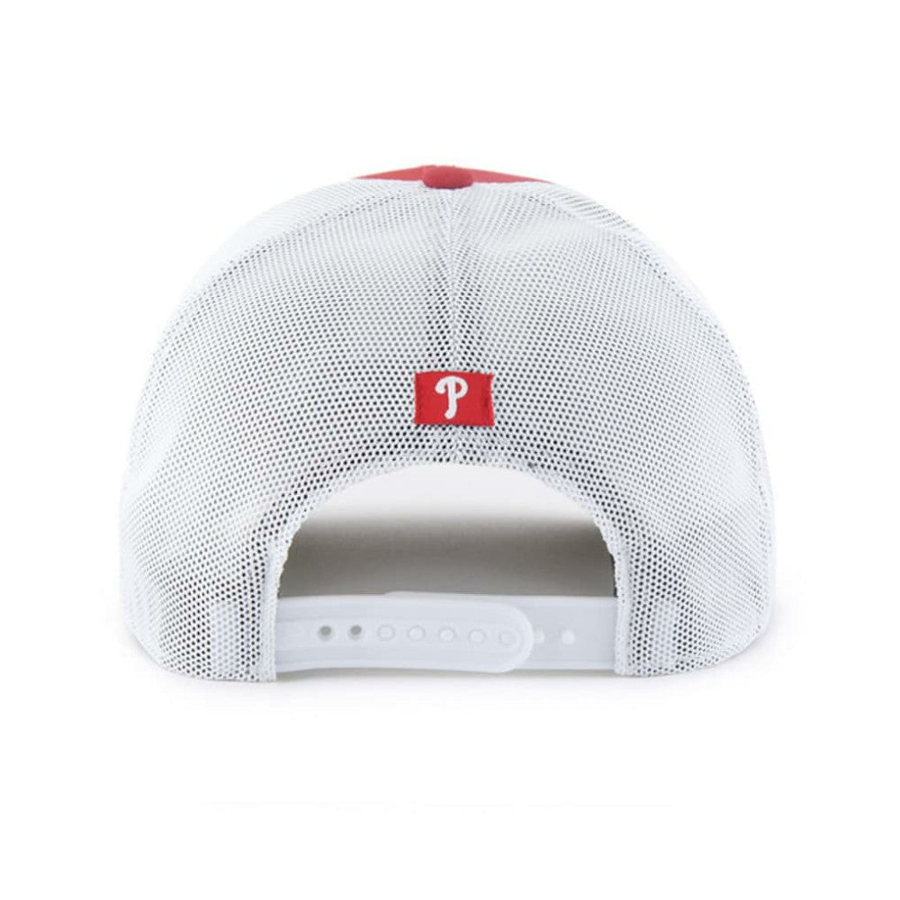 Red/White Philadelphia Phillies '47 Scratch Adjustable Trucker Hat