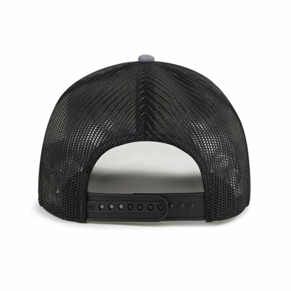 Charcoal Los Angeles Angels '47 Carbon Rope Trucker Adjustable Hat