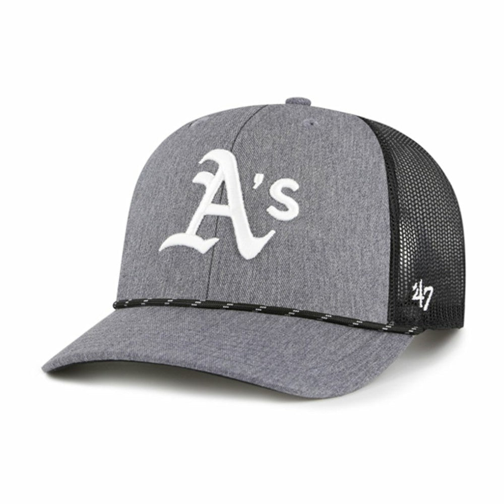 Charcoal Athletics '47 Carbon Rope Trucker Adjustable Hat