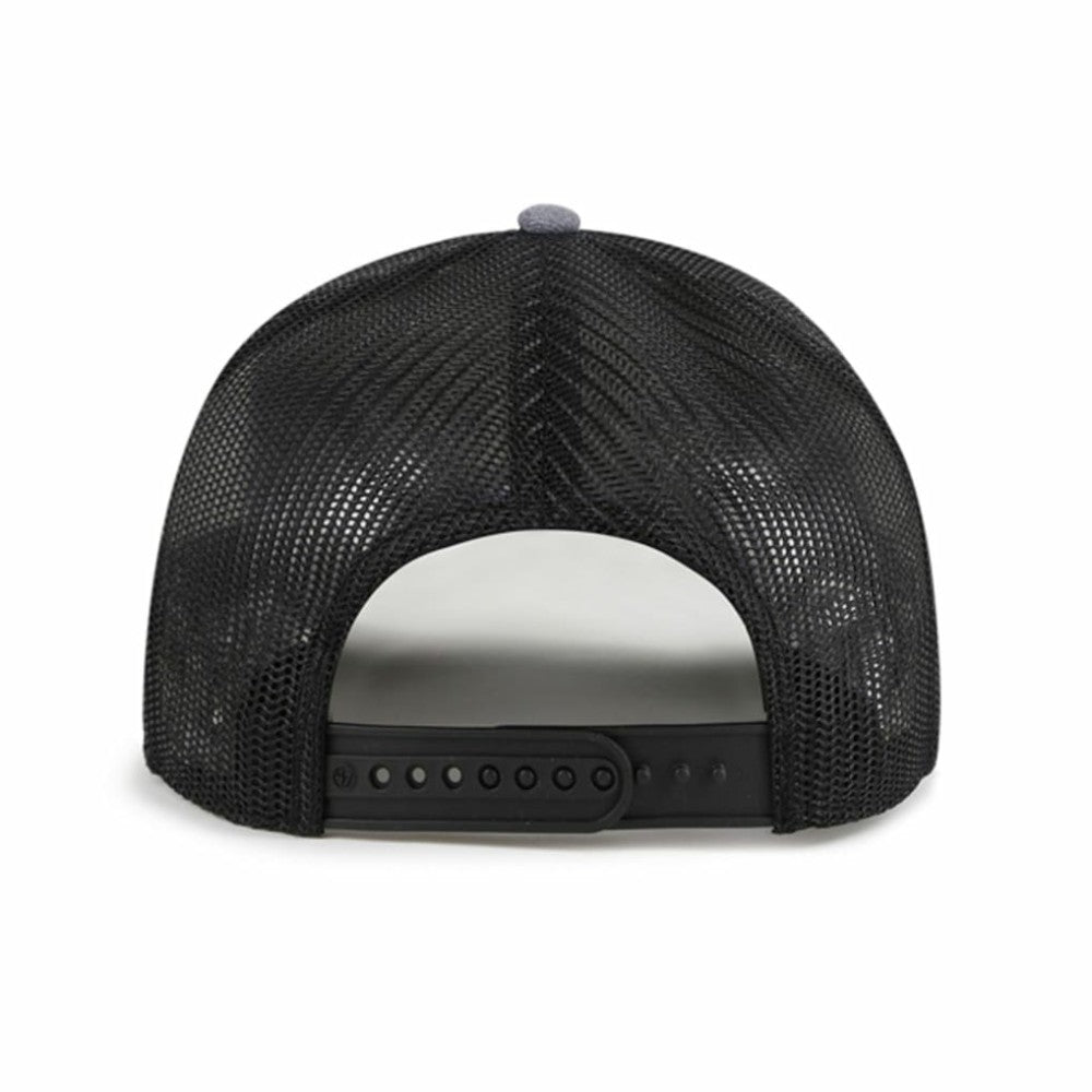 Charcoal Pittsburgh Pirates '47 Carbon Rope Trucker Adjustable Hat