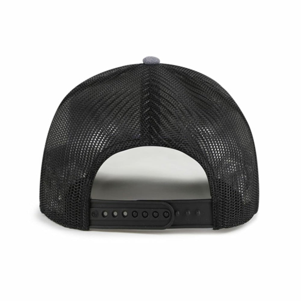 Charcoal Minnesota Twins '47 Carbon Rope Trucker Adjustable Hat