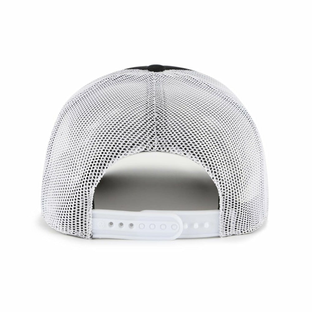 Black Tampa Bay Rays '47 Meander Foam Trucker Snapback Hat
