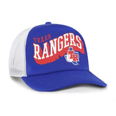 Royal Texas Rangers '47 Meander Foam Trucker Snapback Hat
