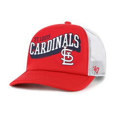 Red St. Louis Cardinals '47 Meander Foam Trucker Snapback Hat