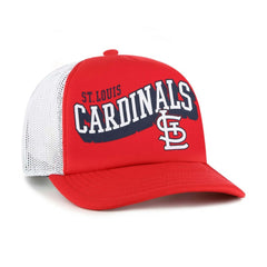 Red St. Louis Cardinals '47 Meander Foam Trucker Snapback Hat