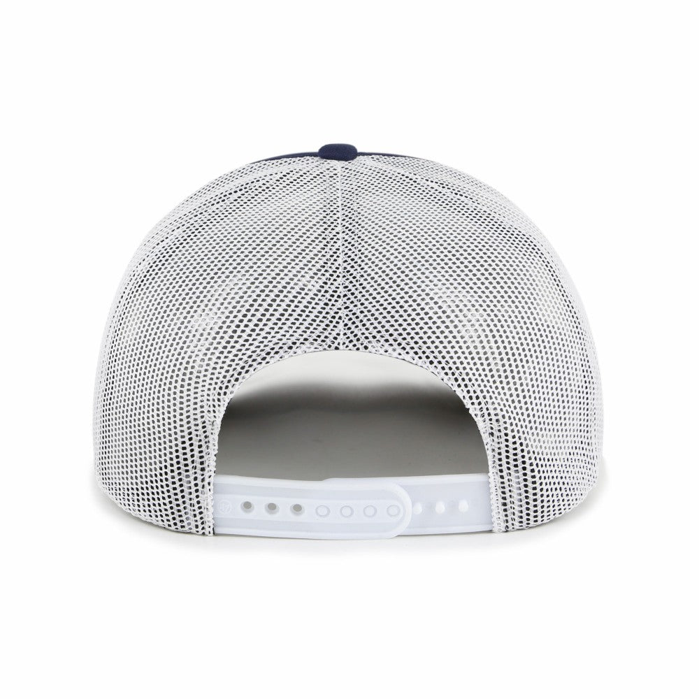 Navy Los Angeles Angels '47 Meander Foam Trucker Snapback Hat