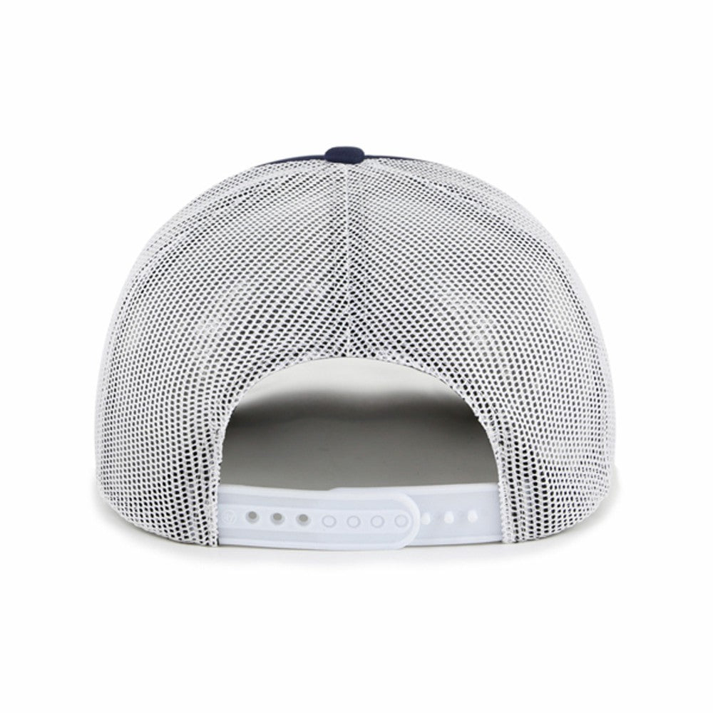 Navy Cleveland Guardians '47 Meander Foam Trucker Snapback Hat