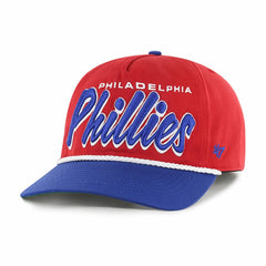 Red Philadelphia Phillies '47 Dropshadow Rope Hitch Adjustable Hat