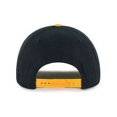 Black Pittsburgh Pirates '47 Dropshadow Rope Hitch Adjustable Hat
