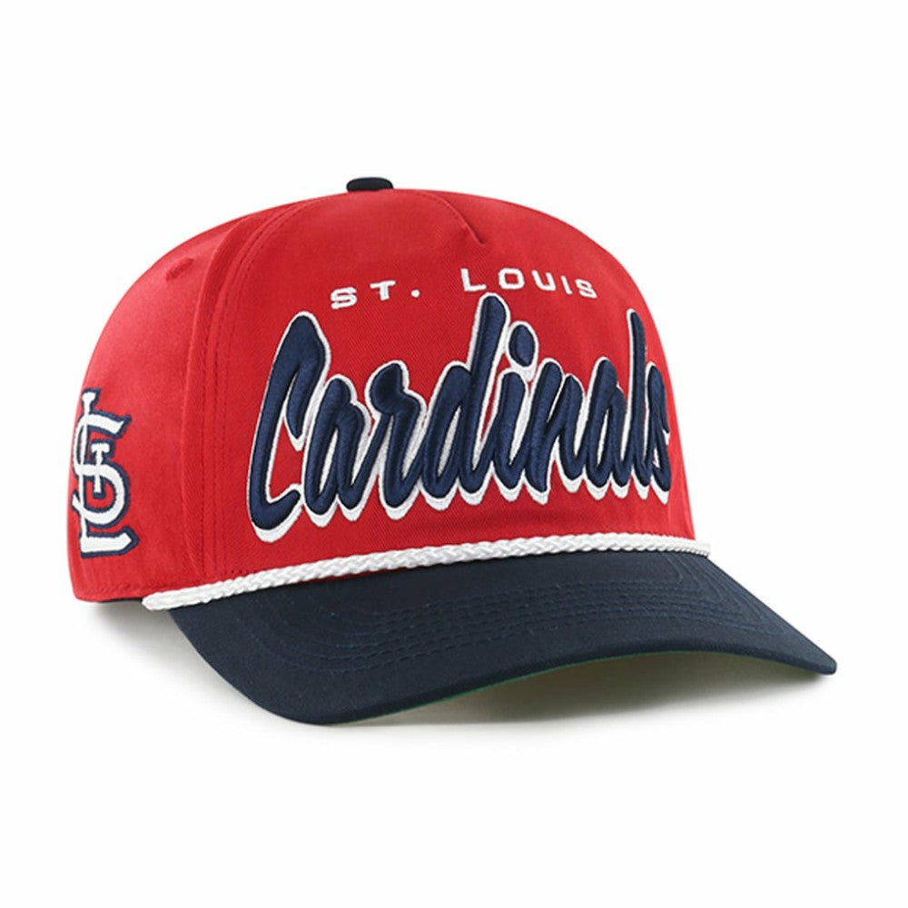 Red St. Louis Cardinals '47 Dropshadow Rope Hitch Adjustable Hat