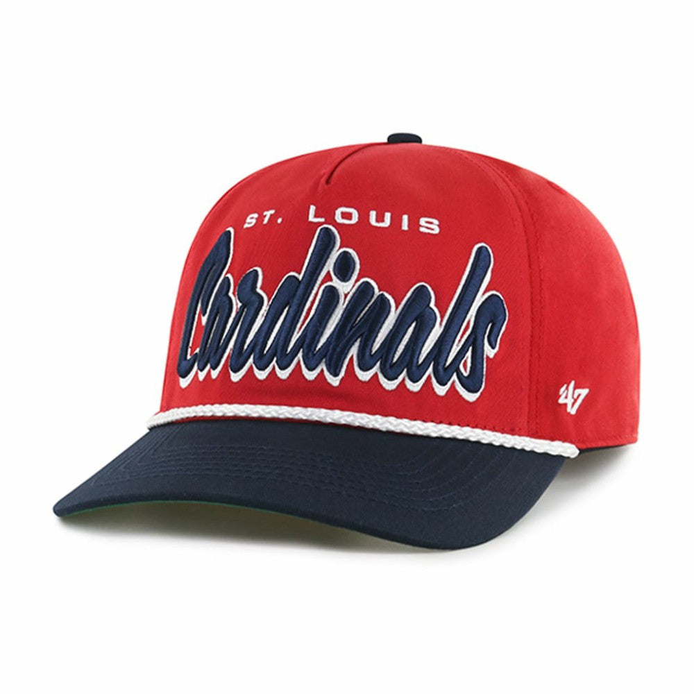 Red St. Louis Cardinals '47 Dropshadow Rope Hitch Adjustable Hat