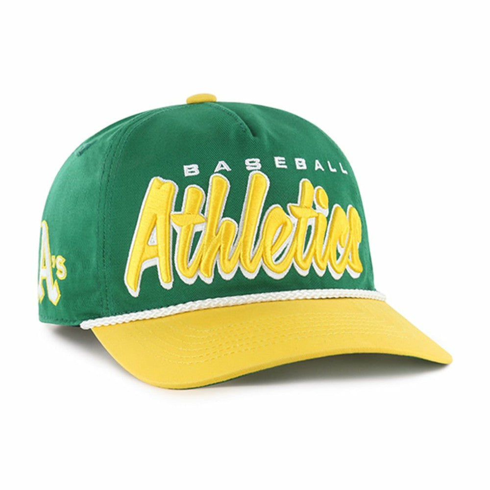 Kelly Green Athletics '47 Dropshadow Rope Hitch Adjustable Hat