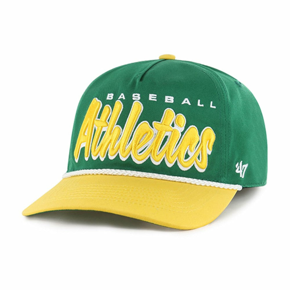 Kelly Green Athletics '47 Dropshadow Rope Hitch Adjustable Hat
