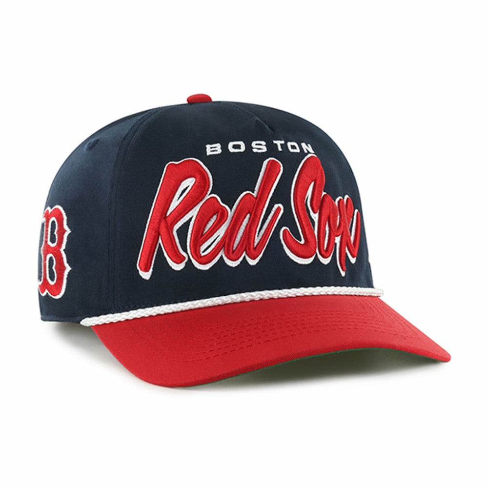Navy Boston Red Sox '47 Dropshadow Rope Hitch Adjustable Hat