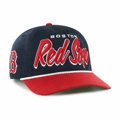 Navy Boston Red Sox '47 Dropshadow Rope Hitch Adjustable Hat