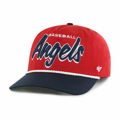 Red Los Angeles Angels '47 Dropshadow Rope Hitch Adjustable Hat
