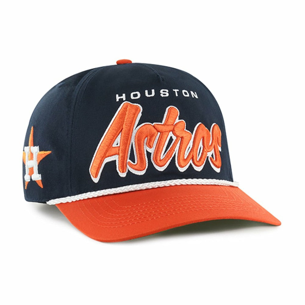 Navy Houston Astros '47 Dropshadow Rope Hitch Adjustable Hat