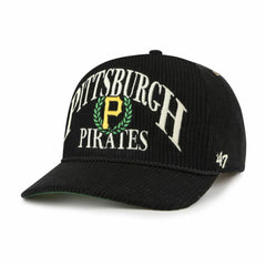 Black Pittsburgh Pirates '47 Pitchout Rope Hitch Adjustable Hat