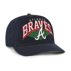 Navy Atlanta Braves '47 Pomona Hitch Adjustable Hat