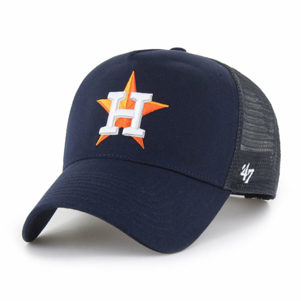 Navy Houston Astros '47 Ballpark Offside Adjustable Trucker Hat