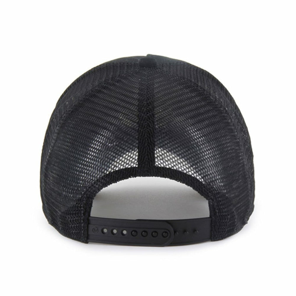 Black Colorado Rockies '47 Ballpark Offside Adjustable Trucker Hat