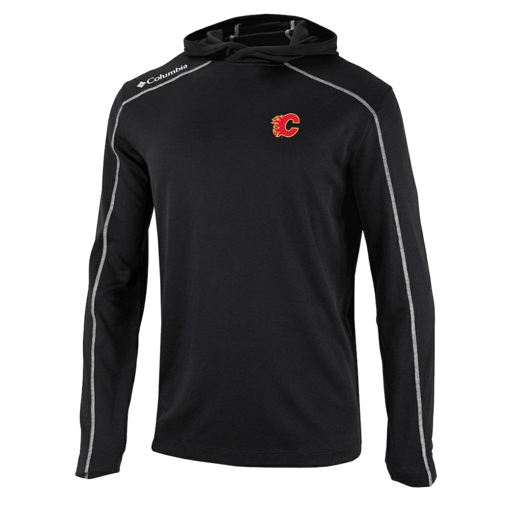 NHL Calgary Flames Columbia Shotgun Omni-Wick Pullover Hoodie