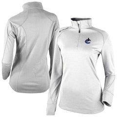 NHL Vancouver Canucks Columbia Women's Omni-Wick Shotgun 2.0 Quarter-Zip Pullover Top