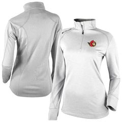 NHL Ottawa Senators Columbia Women's Omni-Wick Shotgun 2.0 Quarter-Zip Pullover Top