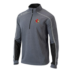 NHL Ottawa Senators Columbia Omni-Wick Shotgun 2.0 Quarter-Zip Pullover Top