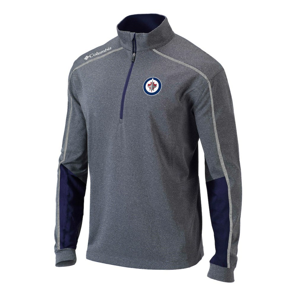 NHL Winnipeg Jets Columbia Omni-Wick Shotgun 2.0 Quarter-Zip Pullover Top