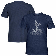 Tottenham Hotspur 1863FC Retro Mono Badge Vintage Tri-Blend T-Shirt
